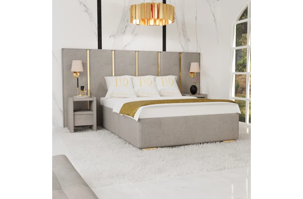 Łóżko tapicerowane GLAM - design i funkcjonalnosc w parze