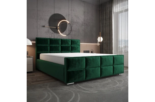 Łóżko tapicerowane glamour ROSS - design i funkcjonalnosc w parze