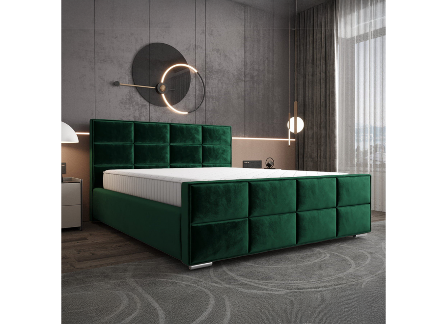 Łóżko tapicerowane glamour ROSS 2
