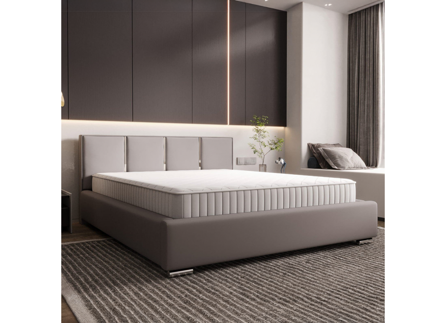 Łóżko tapicerowane glamour KADAR 2