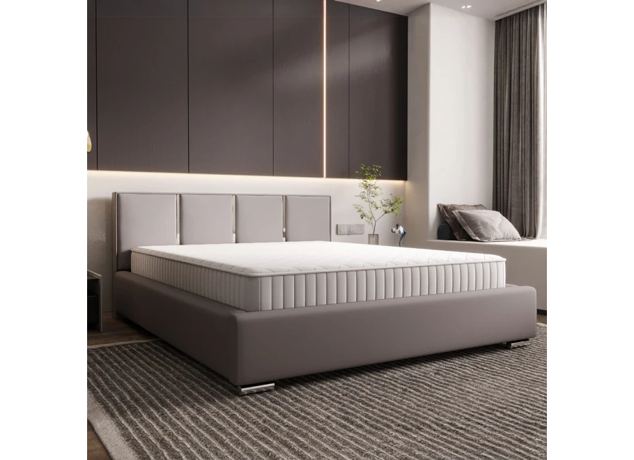 Łóżko tapicerowane glamour KADAR