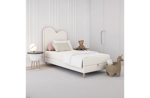 Łóżko jednoosobowe BAMBI - design i funkcjonalnosc w parze
