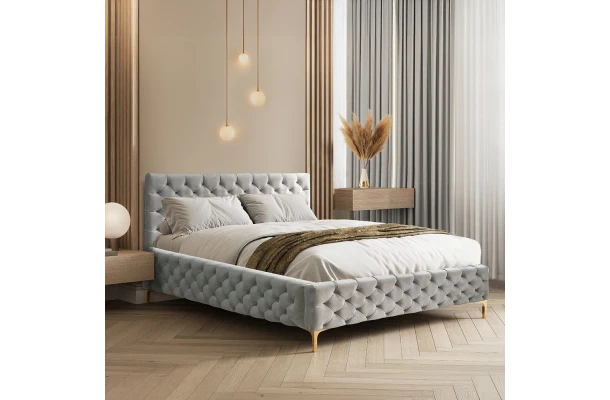 Łóżko tapicerowane Nello - design i funkcjonalnosc w parze