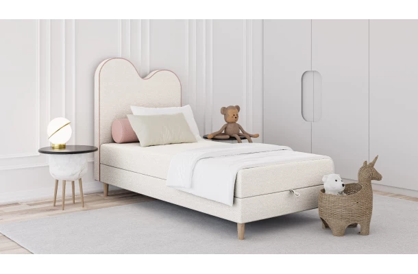 Łóżko jednoosobowe BAMBI - design i funkcjonalnosc w parze