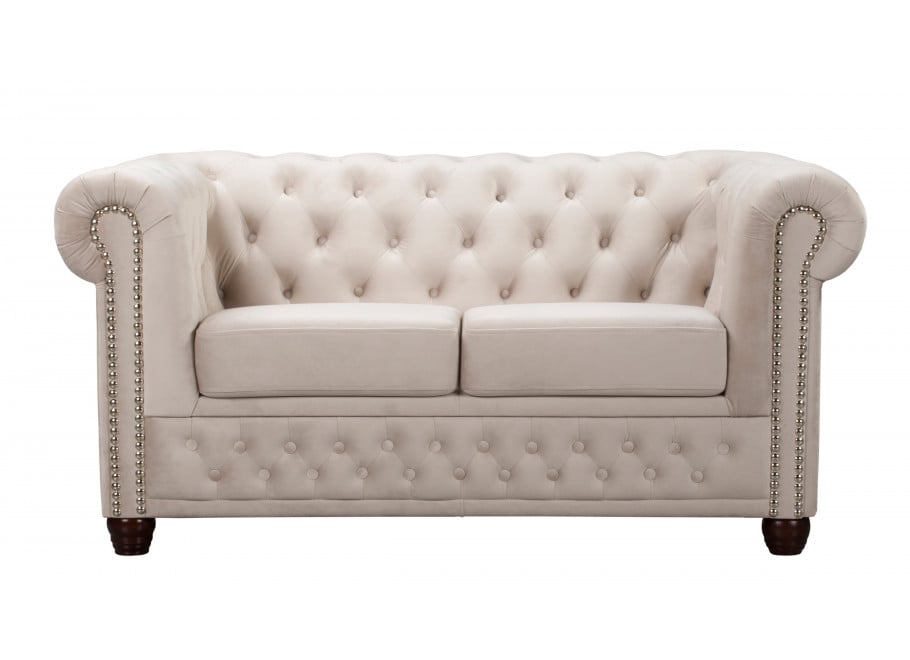 Sofa dwuosobowa pikowana Chesterfield FELIX 2 1