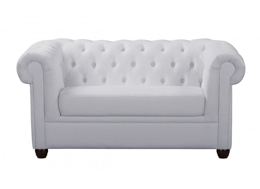 Sofa dwuosobowa z funkcją spania pikowana Chesterfield SYDNEY 1