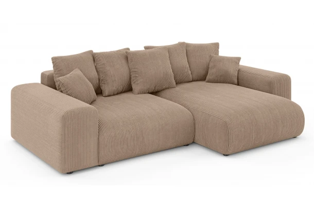 Narożnik czteroosobowy z funkcją spania Cleo - design i funkcjonalnosc w parze