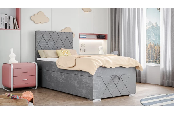 Łóżko jednoosobowe ALIO - design i funkcjonalnosc w parze