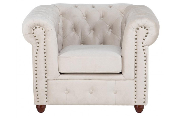 Fotel pikowany chesterfield VINCENT