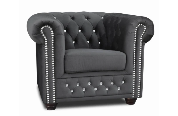 Fotel pikowany FELIX BLINK Chesterfield - design i funkcjonalnosc w parze