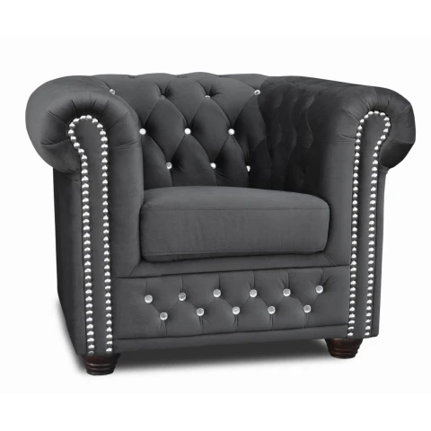 Fotel pikowany FELIX BLINK Chesterfield