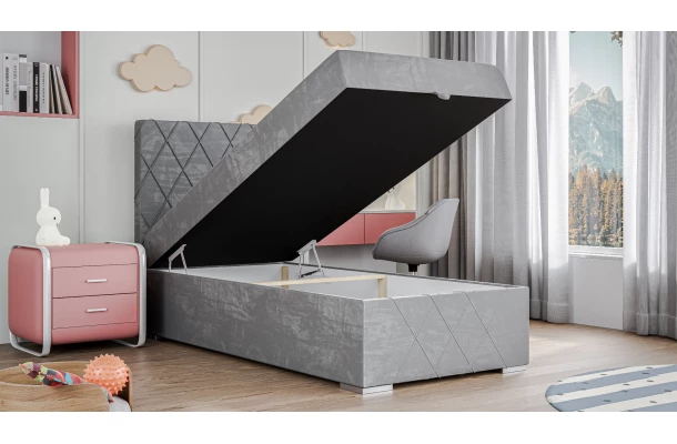 Łóżko jednoosobowe ALIO - design i funkcjonalnosc w parze
