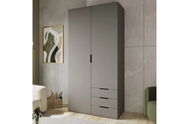 Szafa uchylna dwudrzwiowa z szufladami na wymiar Modena - design i funkcjonalnosc w parze
