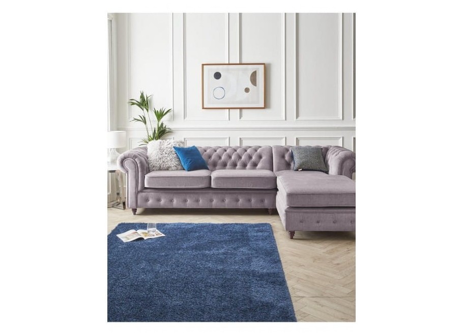 Narożnik pięcioosobowy nowoczesny glamour FINS 6