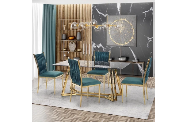 Stół nowoczesny glamour KOMI - design i funkcjonalnosc w parze