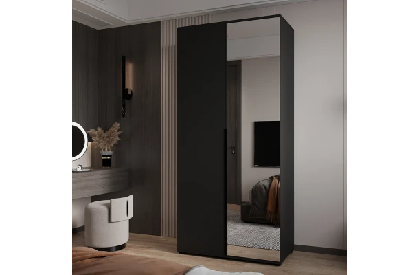 Szafa uchylna dwudrzwiowa z lustrem na wymiar Sambi - design i funkcjonalnosc w parze