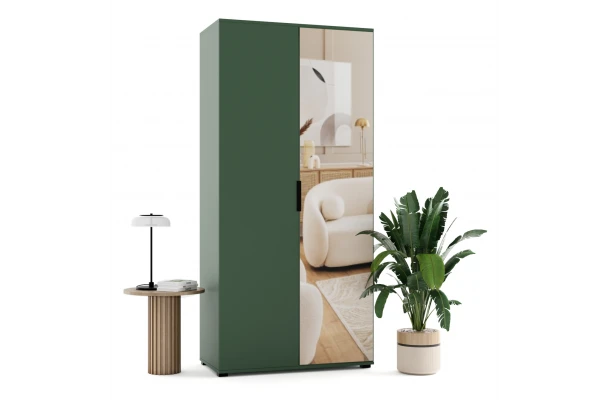 Szafa uchylna dwudrzwiowa z lustrem na wymiar Areno - design i funkcjonalnosc w parze