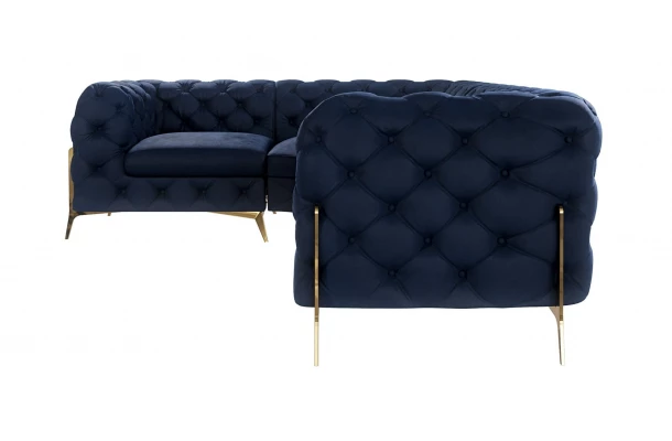 Narożnik czteroosobowy luksusowy pikowany Chesterfield TEO HIGH 1+E+2 - design i funkcjonalnosc w parze Narożnik czteroosobowy luksusowy pikowany Chesterfield TEO HIGH 1+E+2 - design i funkcjonalnosc w parze