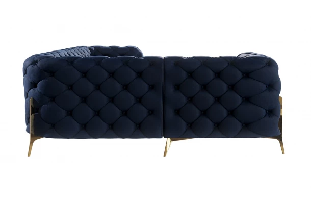 Narożnik czteroosobowy luksusowy pikowany Chesterfield TEO HIGH 1+E+2 - design i funkcjonalnosc w parze Narożnik czteroosobowy luksusowy pikowany Chesterfield TEO HIGH 1+E+2 - design i funkcjonalnosc w parze