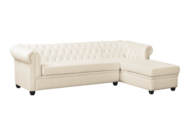 Narożnik pięcioosobowy pikowany Chesterfield SYDNEY OT