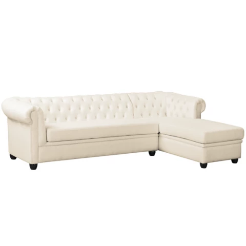 Narożnik pięcioosobowy pikowany Chesterfield SYDNEY OT