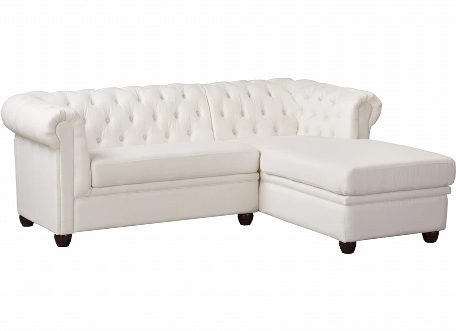 Narożnik czteroosobowy pikowany Chesterfield SYDNEY OT
