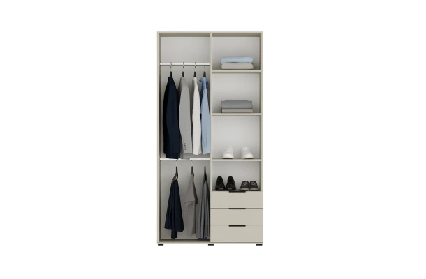 Szafa uchylna dwudrzwiowa z szufladami na wymiar Modena - design i funkcjonalnosc w parze
