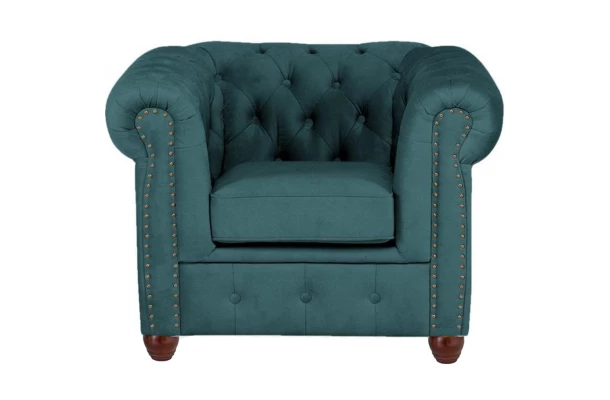 Fotel pikowany chesterfield VINCENT - fotele