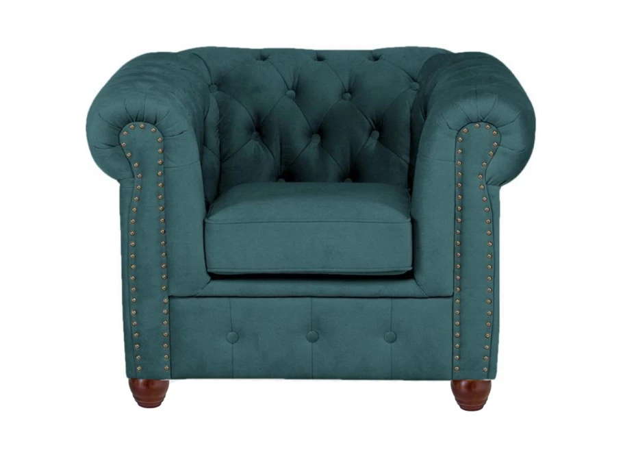 Fotel pikowany chesterfield VINCENT