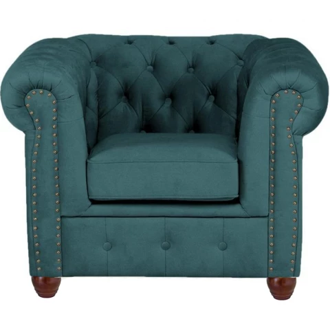 Fotel pikowany chesterfield VINCENT