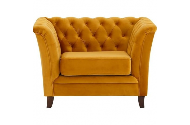 Fotel pikowany chesterfield HASSO