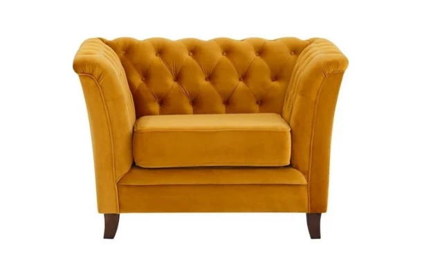 Fotel pikowany chesterfield HASSO - fotele