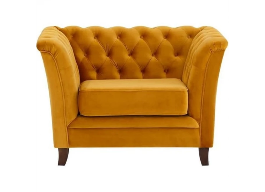 Fotel pikowany chesterfield HASSO