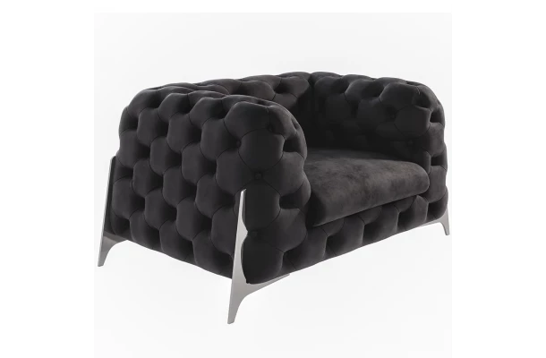 Fotel pikowany KALIFORNIA chesterfield - komfortowe