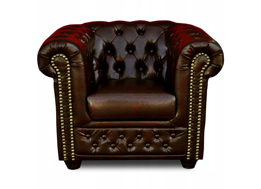 Fotel pikowany FELIX chesterfield