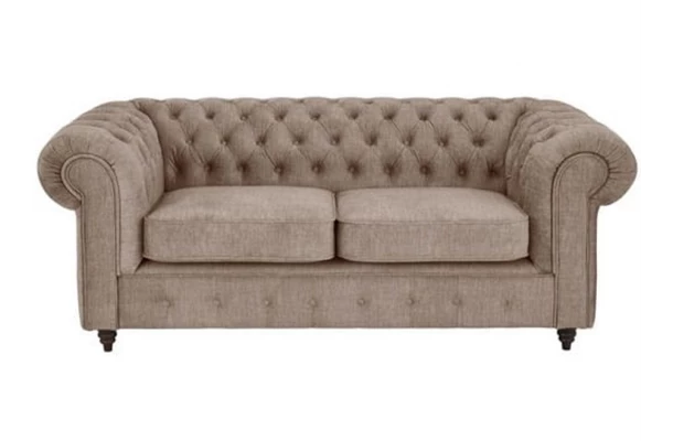 Sofa dwuosobowa pikowana Chesterfield VALENCIA - design i funkcjonalnosc w parze