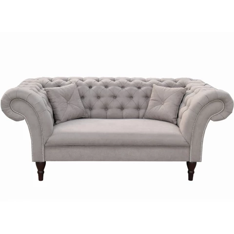 Sofa dwuosobowa pikowana chesterfield PORTO