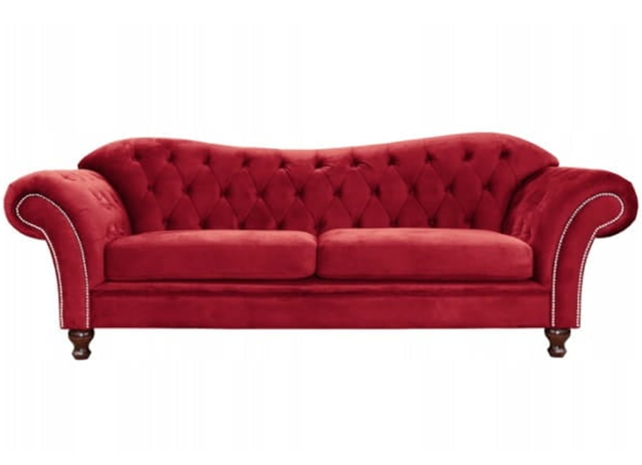 Sofa trzyosobowa pikowana Chesterfield PARIS 13