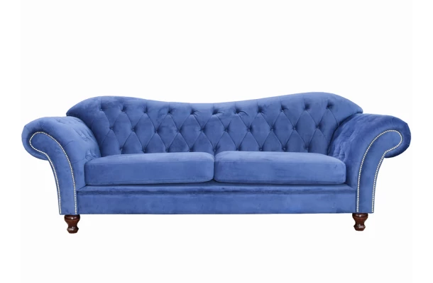 Sofa dwuosobowa pikowana Chesterfield PARIS - dwuosobowe