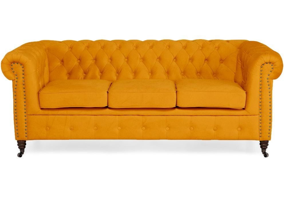 Sofa trzyosobowa pikowana Chesterfield VINCENT 6