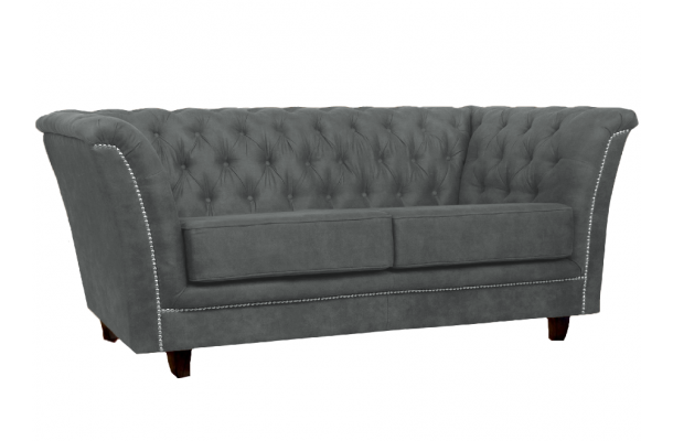 Sofa dwuosobowa pikowana Chesterfield HASSO