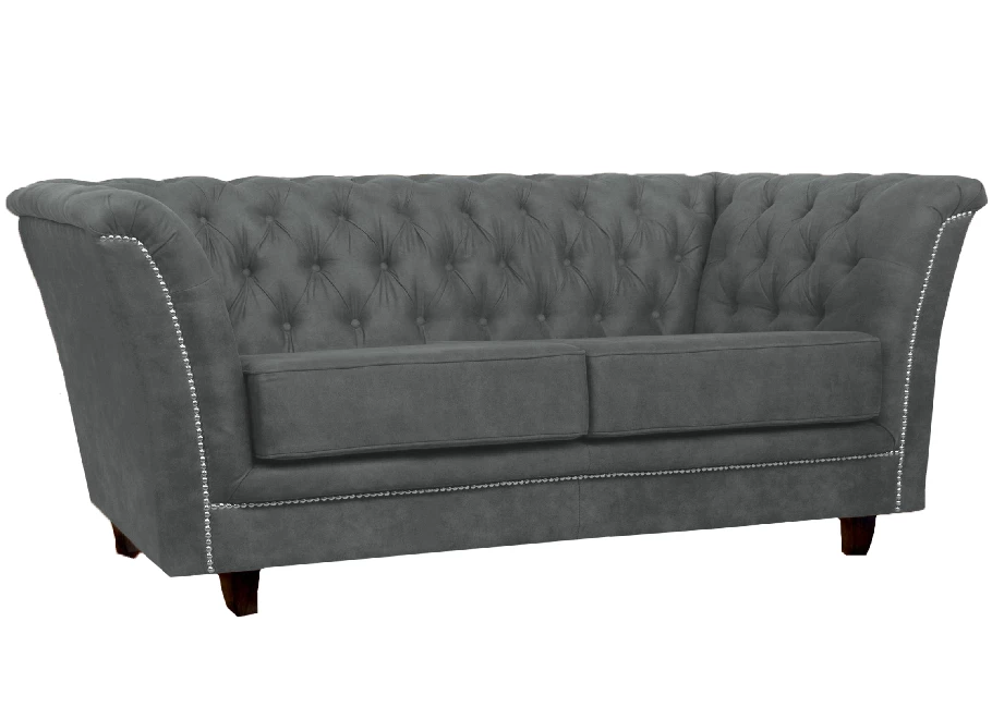 Sofa dwuosobowa pikowana Chesterfield HASSO
