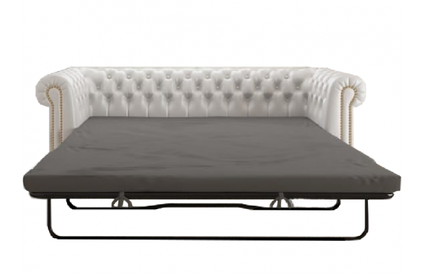 Sofa trzyosobowa z funkcją spania pikowana Chesterfield FELIX BLINK 3