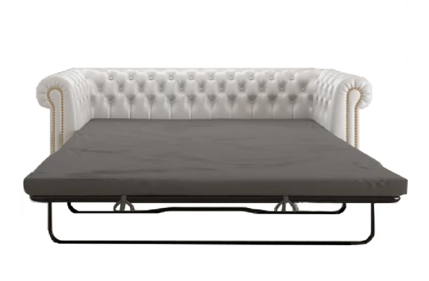 Sofa trzyosobowa z funkcją spania pikowana Chesterfield FELIX BLINK 3 - meble