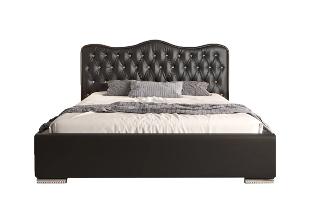 Łóżko tapicerowane glamour QUEEN - design i funkcjonalnosc w parze