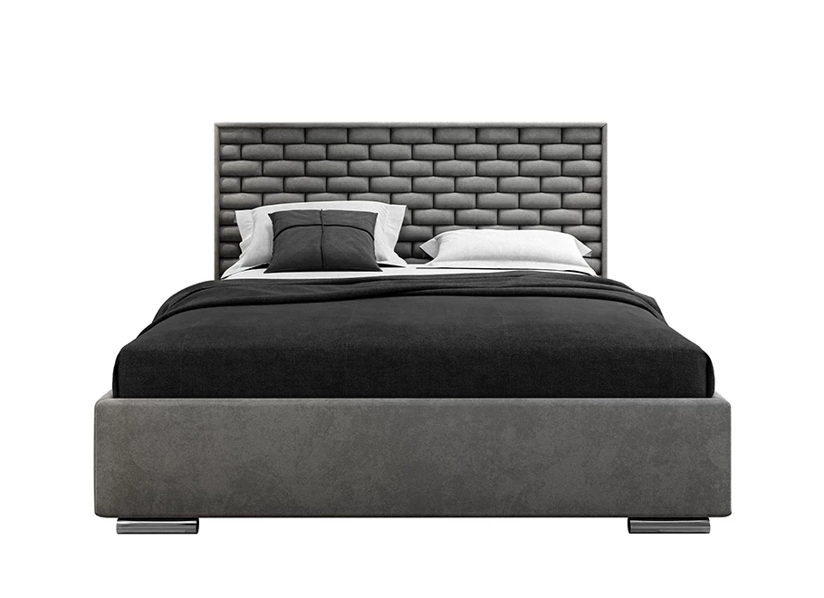 Łóżko tapicerowane glamour KING BED
