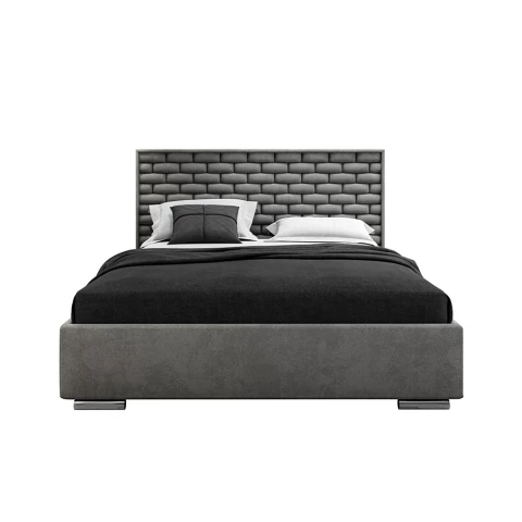 Łóżko tapicerowane glamour KING BED