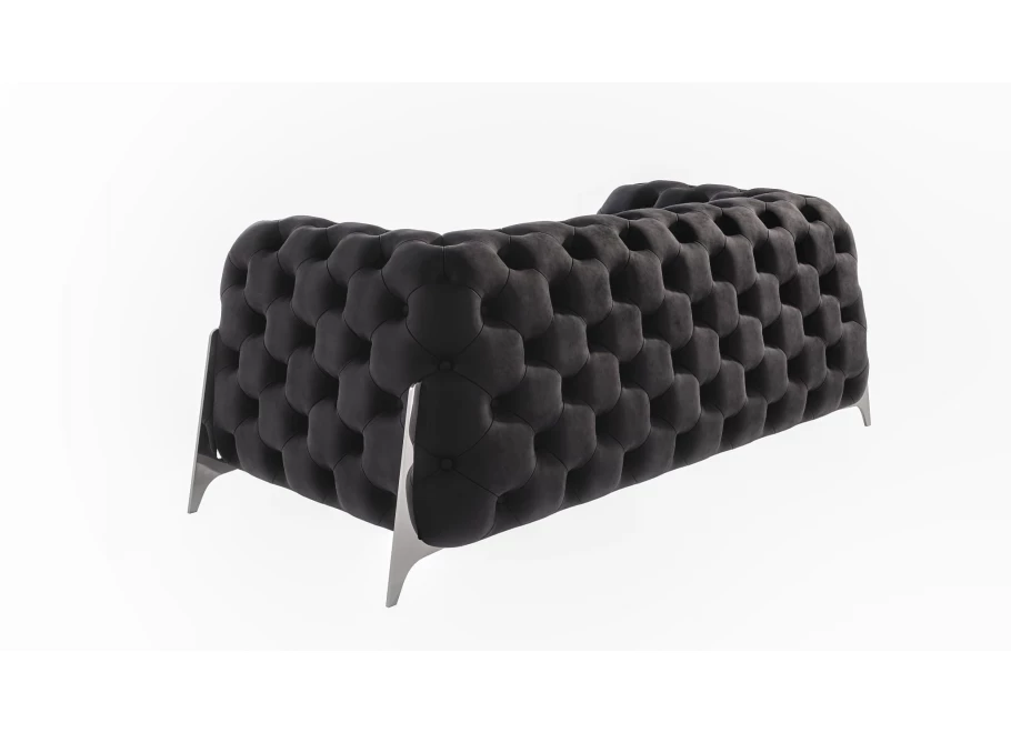 Sofa dwuosobowa pikowana glamour Chesterfield KALIFORNIA 2 Sofa dwuosobowa pikowana glamour Chesterfield KALIFORNIA 2