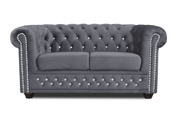 Sofa dwuosobowa pikowana Chesterfield FELIX BLINK 2