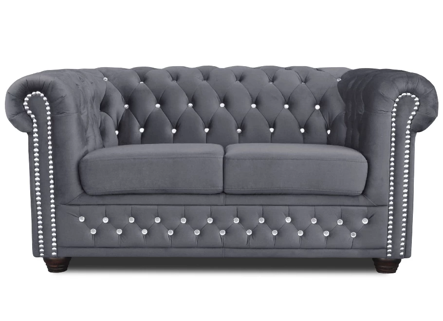 Sofa dwuosobowa pikowana Chesterfield FELIX BLINK 2